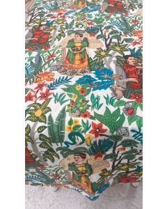 Freda kahlo tablecloth 140x220 cm