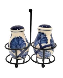 Salt/pepper holders on stand