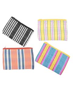 S/4 recycled fabric purses 24 (w) x 14(h) cm