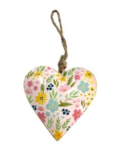15 cm floral hearts 