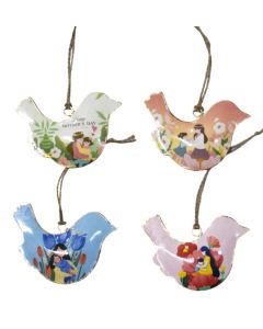 S/4 10cm mother day birds