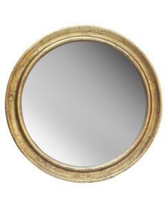 Wood mirror (Champagne finish) 71(h)x 71 (w)cm
