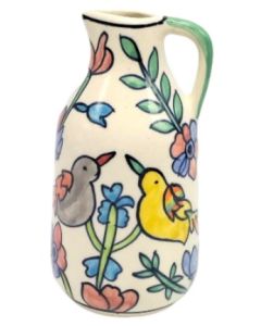 Bird design vase 17.5x8cm