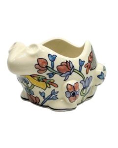 Frog shaped planter14 (h)x25 (w)x15.5 (d) cm